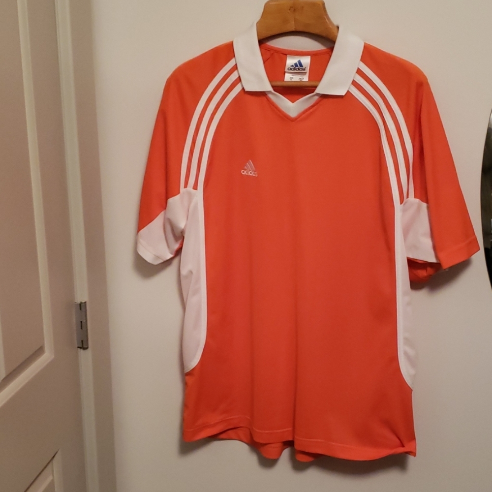 Addidas Climate Mens Athletic Soccer Jersey
